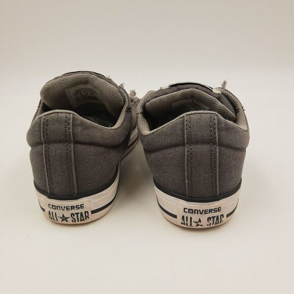 Converse All Star Junior Sz 1 Low Top Sneakers Gray Padded Lace Up Chuck… - Picture 8 of 9